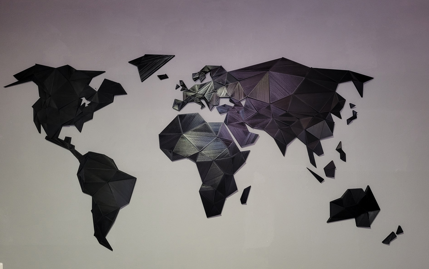 Weltkarte - Wanddekoration