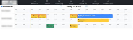 Mechaniker-Zuweisungen