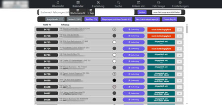 Gebrauchtwagen-Verwaltung